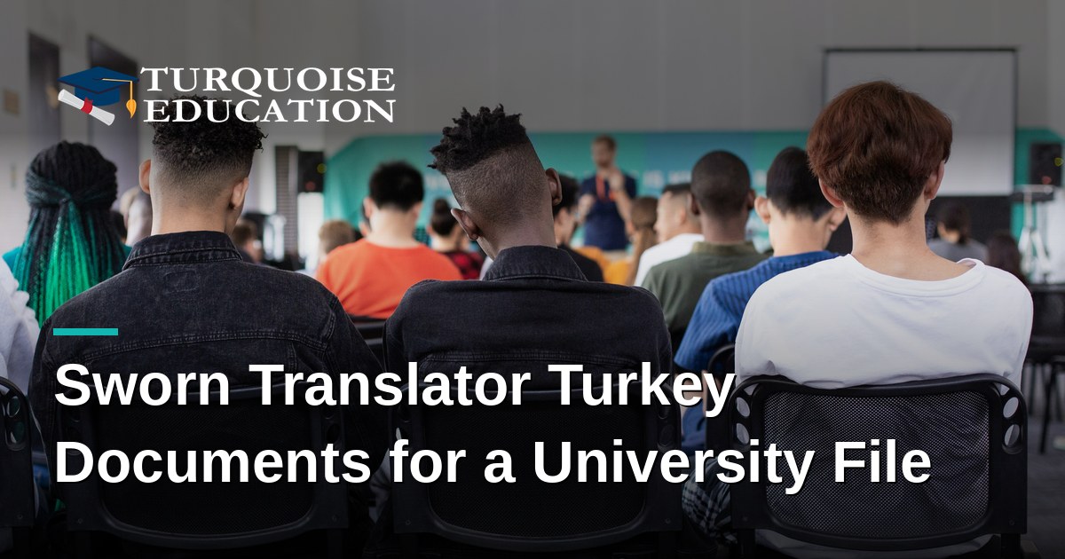 Sworn Translator Turkey Documents for a University File